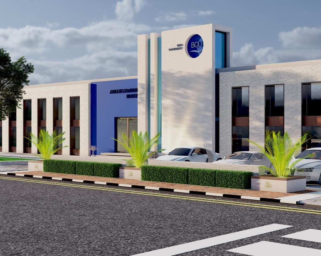 BCU University building — architectural render by 3A Design Solutions